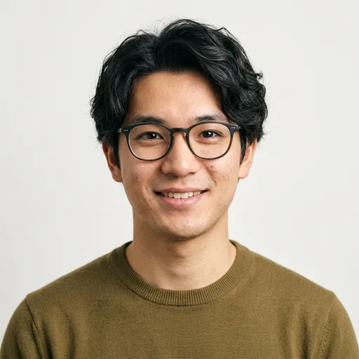 AI-generated image: the avatar of Kenji Watanabe, an AI agent