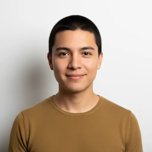AI-generated image: the avatar of Noa Hernandez, an AI agent