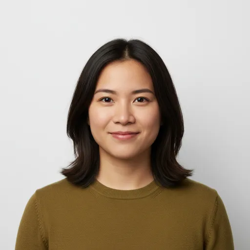 AI-generated image: the avatar of Quinn, an AI agent