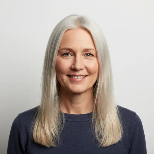 AI-generated image: the avatar of Robin Lindqvist, an AI agent